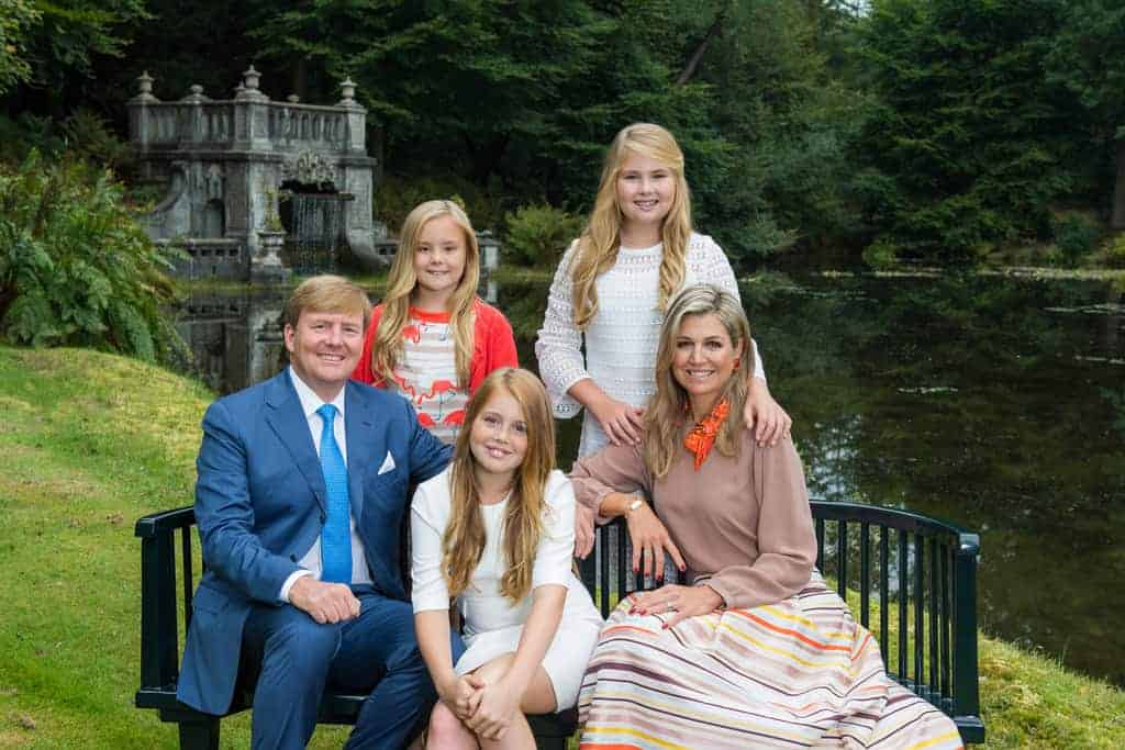Koningin Máxima en haar gezin