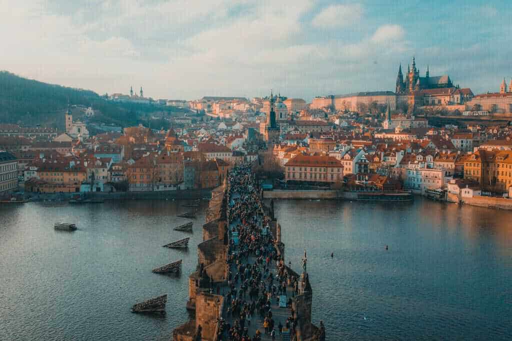 Praag fietsvakantie in Europa