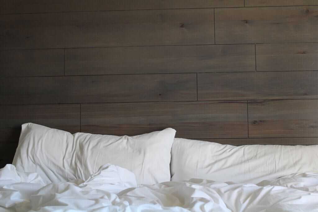leeg bed penopauze