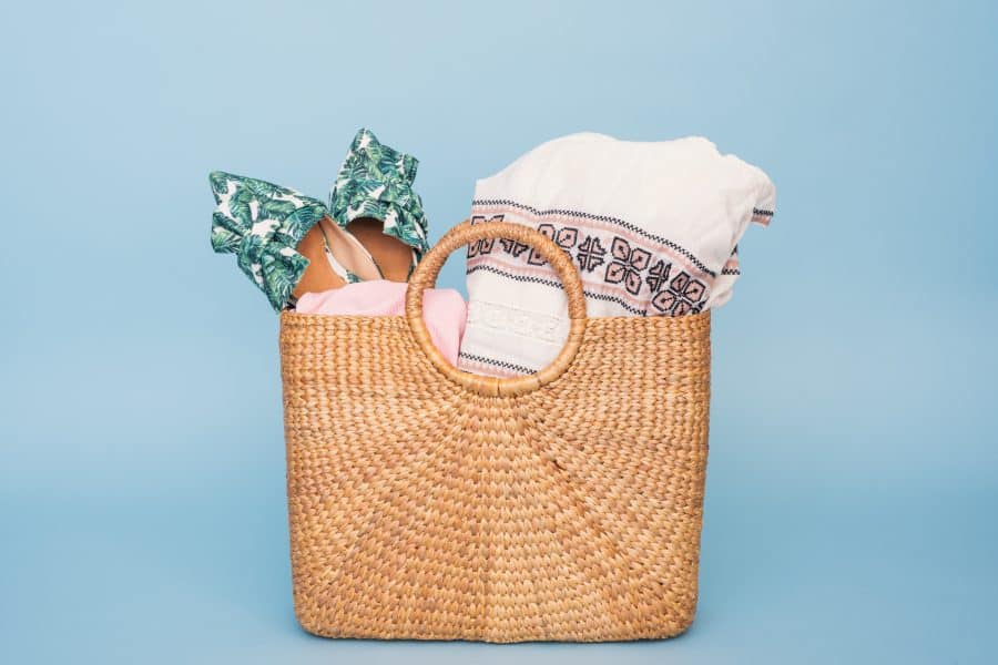 inpaklijst vakantiechecklist tas