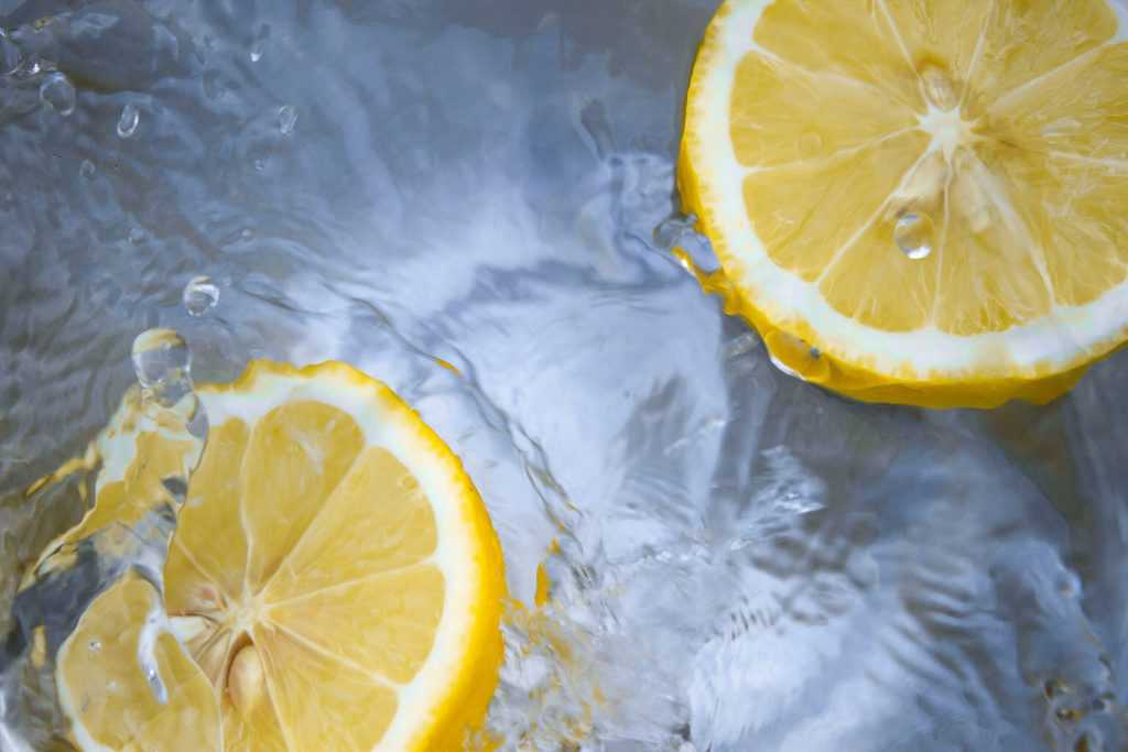 water met citroen
