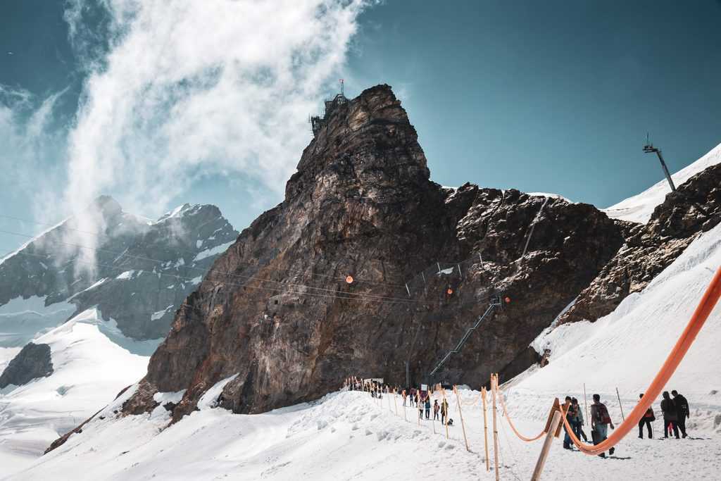 wintersport berg